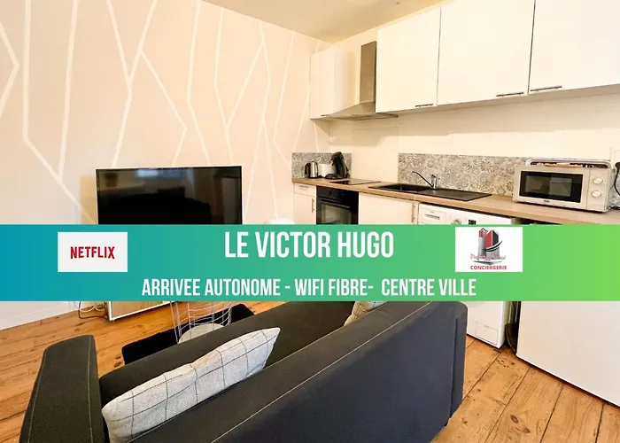 Le Victor Hugo - Wifi - Centre Ville - Property Rental Nm